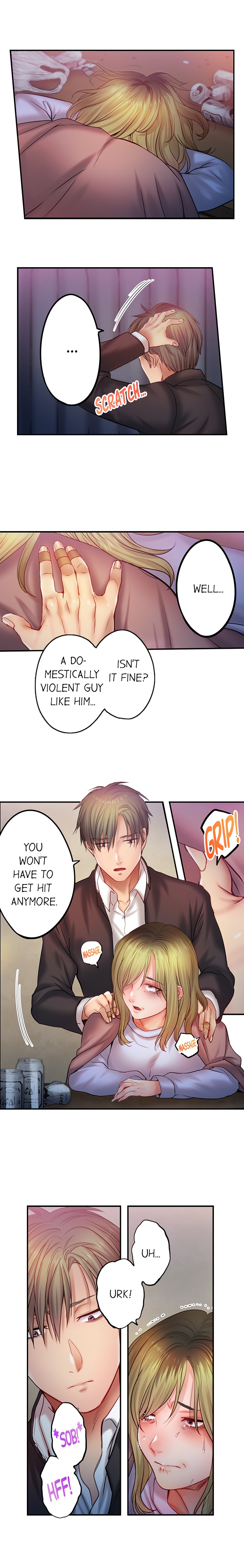 I Can’t Resist His Massage! Cheating in Front of My Husband’s Eyes - Chapter 131 [photo 3] - MangaPorn
