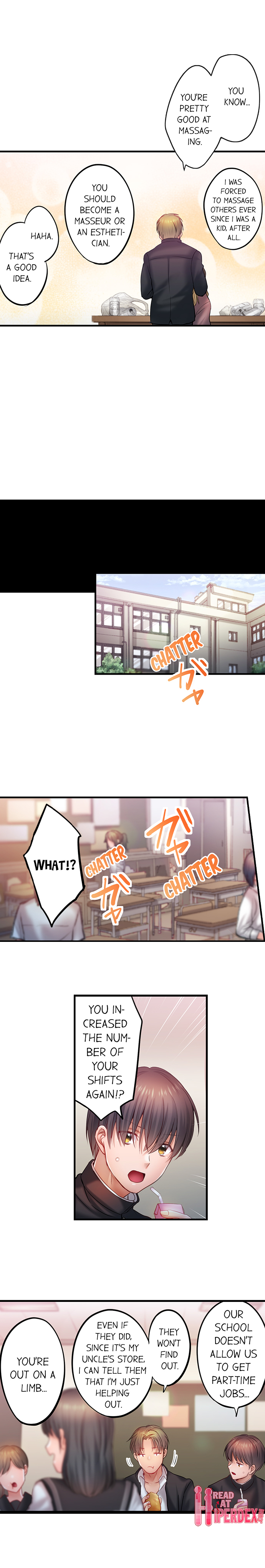 I Can’t Resist His Massage! Cheating in Front of My Husband’s Eyes - Chapter 131 [photo 4] - MangaPorn