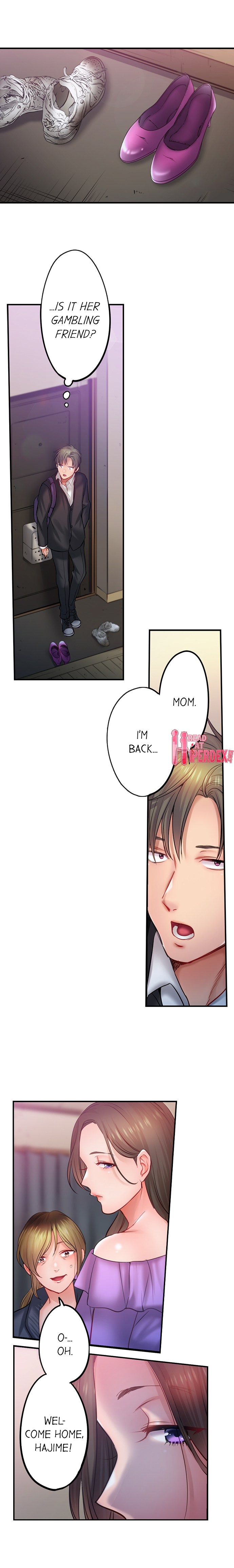 I Can’t Resist His Massage! Cheating in Front of My Husband’s Eyes - Chapter 131 [photo 6] - MangaPorn