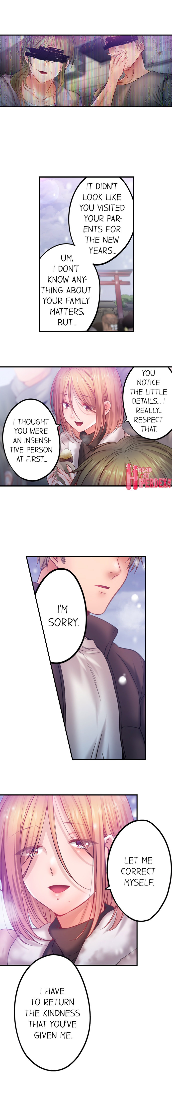 I Can’t Resist His Massage! Cheating in Front of My Husband’s Eyes - Chapter 133 [photo 8] - MangaPorn