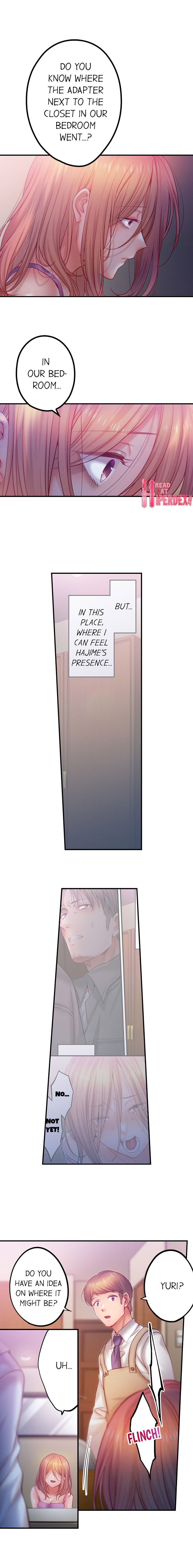 I Can’t Resist His Massage! Cheating in Front of My Husband’s Eyes - Chapter 136 [photo 8] - MangaPorn