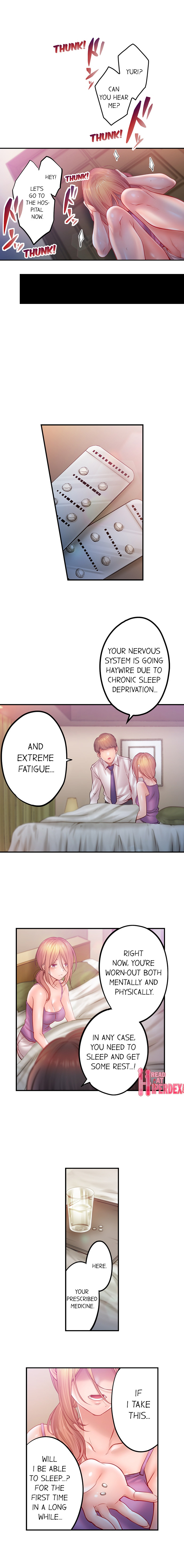 I Can’t Resist His Massage! Cheating in Front of My Husband’s Eyes - Chapter 137 [photo 4] - MangaPorn