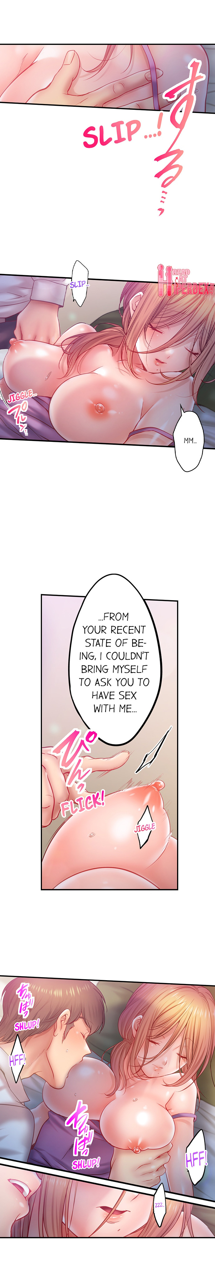 I Can’t Resist His Massage! Cheating in Front of My Husband’s Eyes - Chapter 137 [photo 6] - MangaPorn