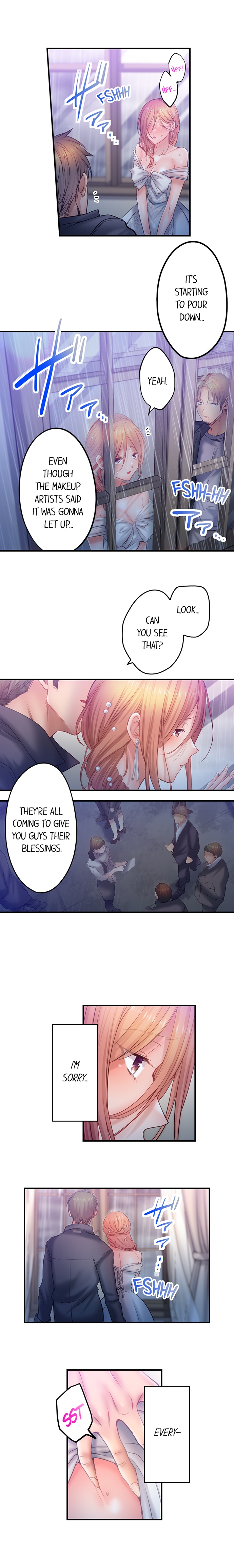 I Can’t Resist His Massage! Cheating in Front of My Husband’s Eyes - Chapter 143 [photo 7] - MangaPorn