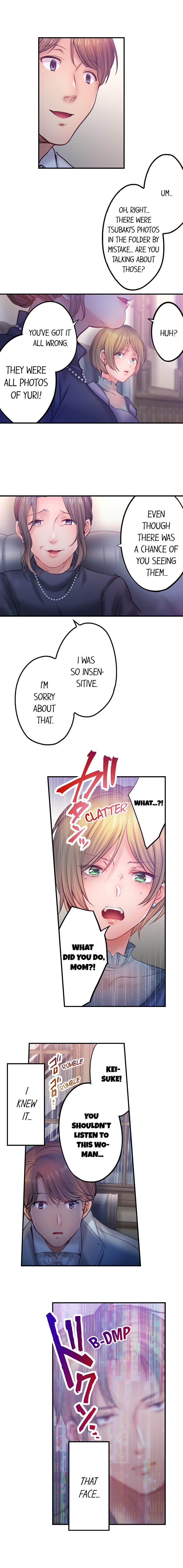 I Can’t Resist His Massage! Cheating in Front of My Husband’s Eyes - Chapter 144 [photo 6] - MangaPorn