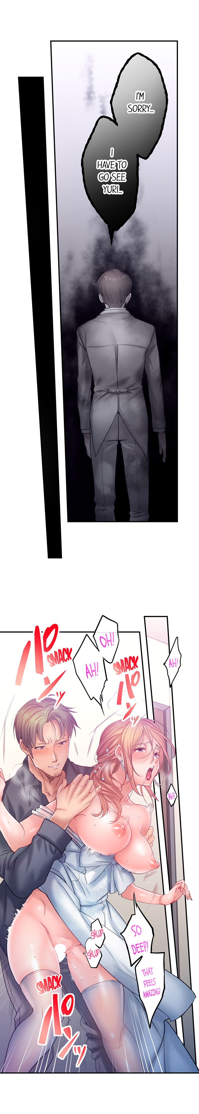 I Can’t Resist His Massage! Cheating in Front of My Husband’s Eyes - Chapter 144 [photo 8] - MangaPorn