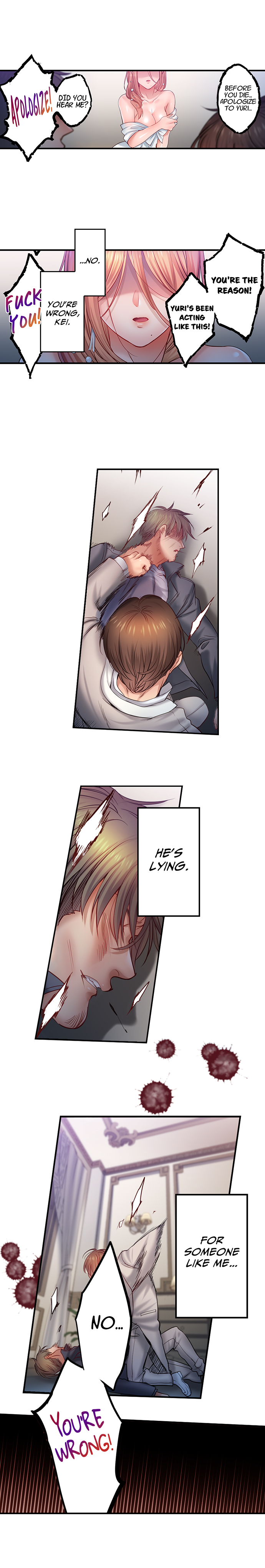 I Can’t Resist His Massage! Cheating in Front of My Husband’s Eyes - Chapter 145 [photo 13] - MangaPorn