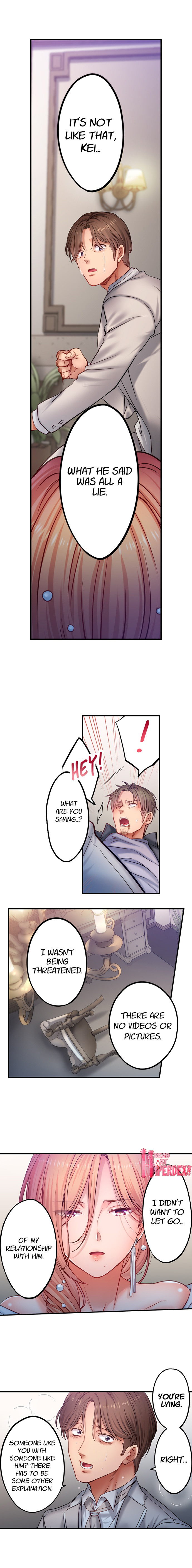 I Can’t Resist His Massage! Cheating in Front of My Husband’s Eyes - Chapter 145 [photo 14] - MangaPorn