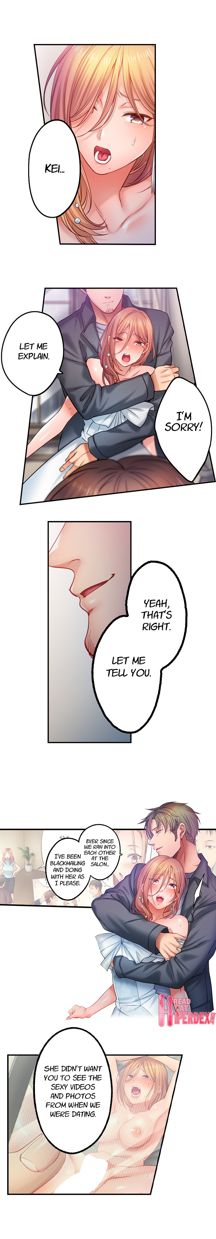 I Can’t Resist His Massage! Cheating in Front of My Husband’s Eyes - Chapter 145 [photo 8] - MangaPorn