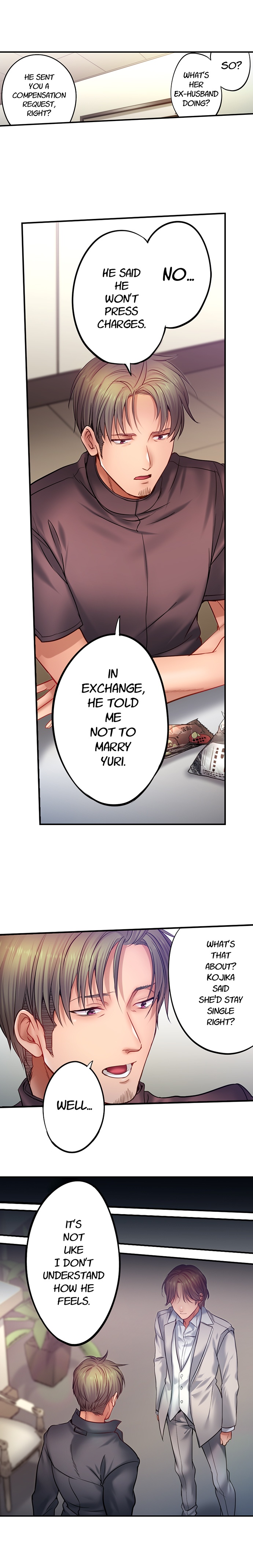 I Can’t Resist His Massage! Cheating in Front of My Husband’s Eyes - Chapter 147 [photo 11] - MangaPorn