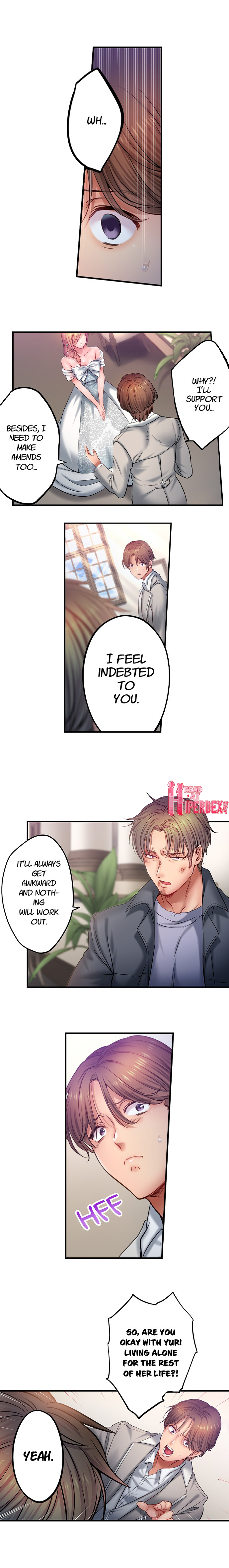 I Can’t Resist His Massage! Cheating in Front of My Husband’s Eyes - Chapter 147 [photo 2] - MangaPorn