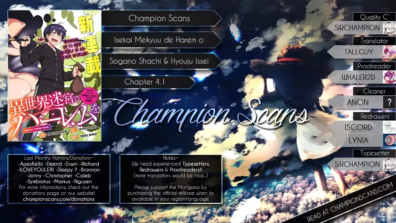 Isekai Meikyuu de Harem wo - Chapter 5 [photo 1] - MangaPorn