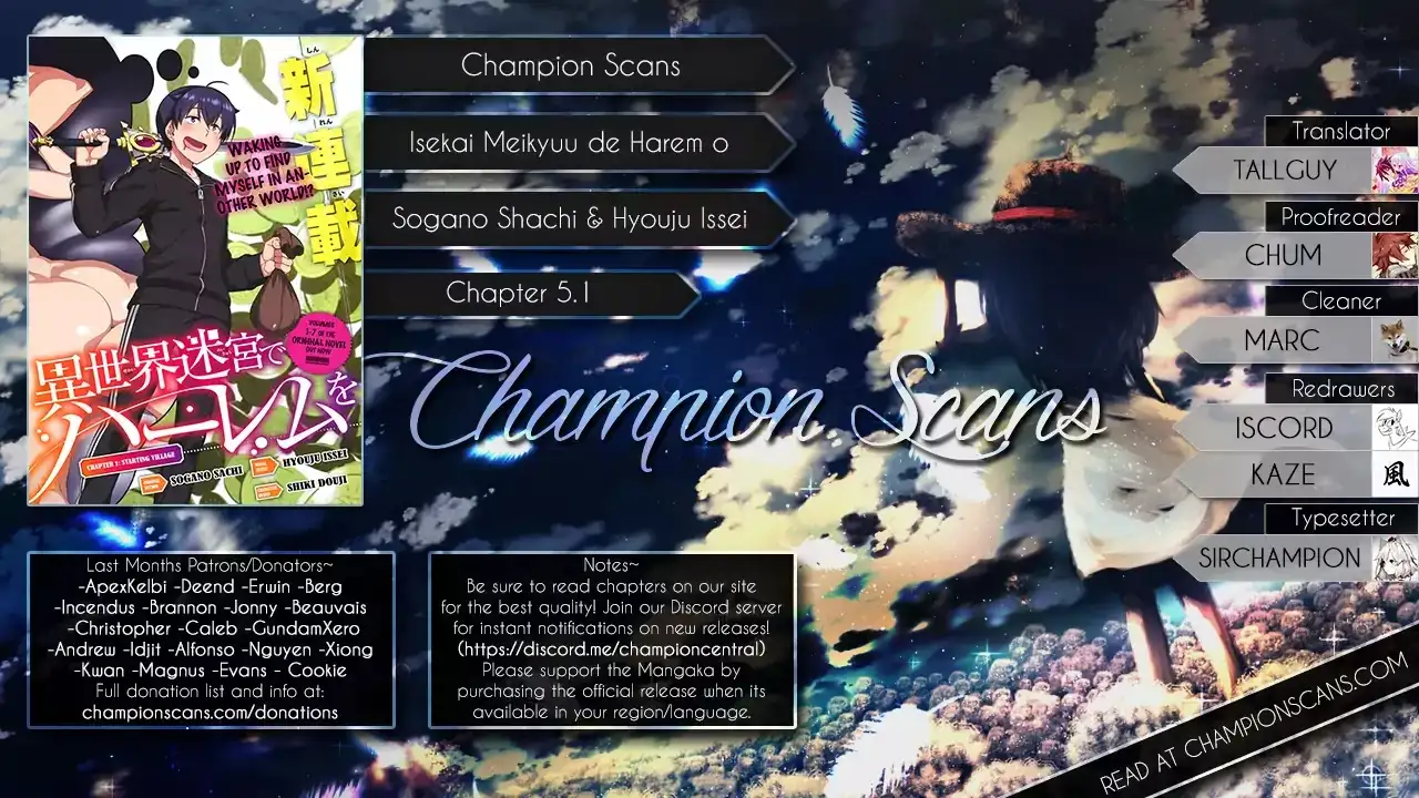 Isekai Meikyuu de Harem wo - Chapter 7 [photo 1] - MangaPorn