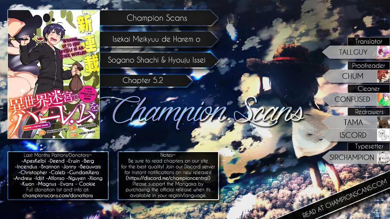 Isekai Meikyuu de Harem wo - Chapter 8 [photo 1] - MangaPorn