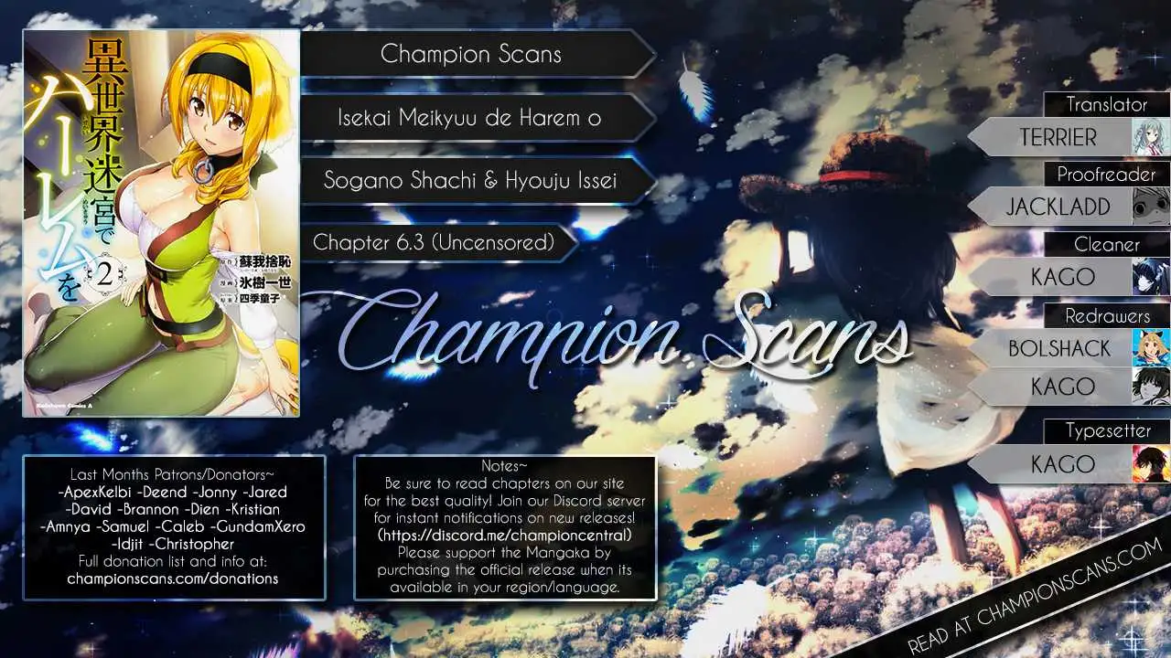 Isekai Meikyuu de Harem wo - Chapter 12 [photo 1] - MangaPorn