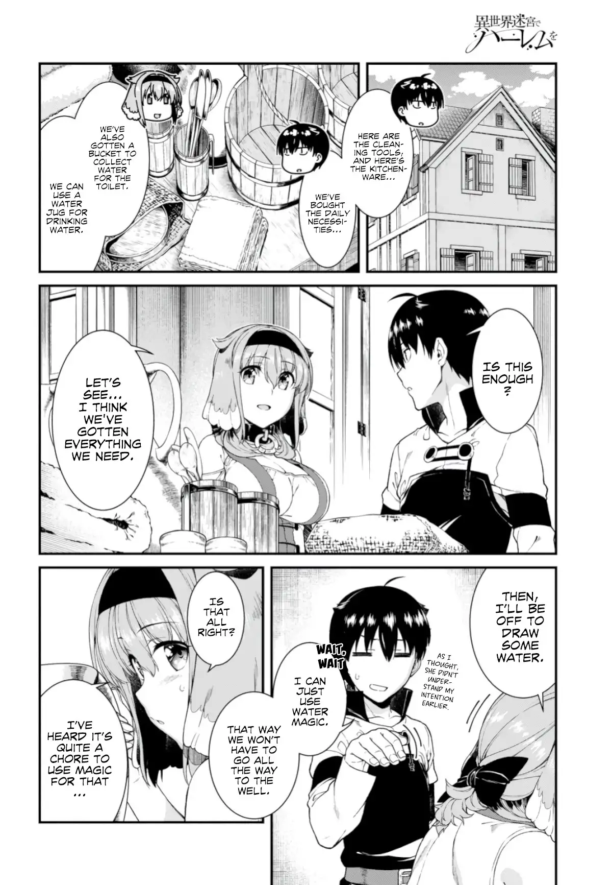 Isekai Meikyuu de Harem wo - Chapter 26 [photo 14] - MangaPorn