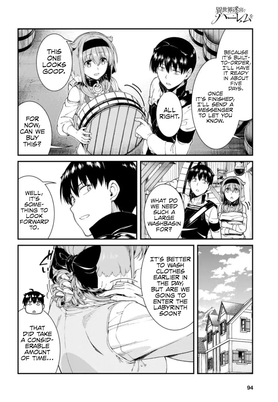 Isekai Meikyuu de Harem wo - Chapter 28 [photo 9] - MangaPorn