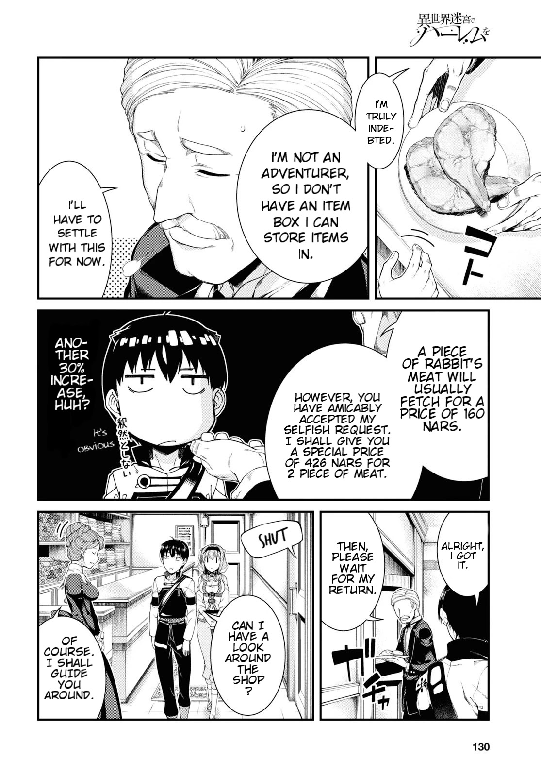 Isekai Meikyuu de Harem wo - Chapter 35 [photo 16] - MangaPorn