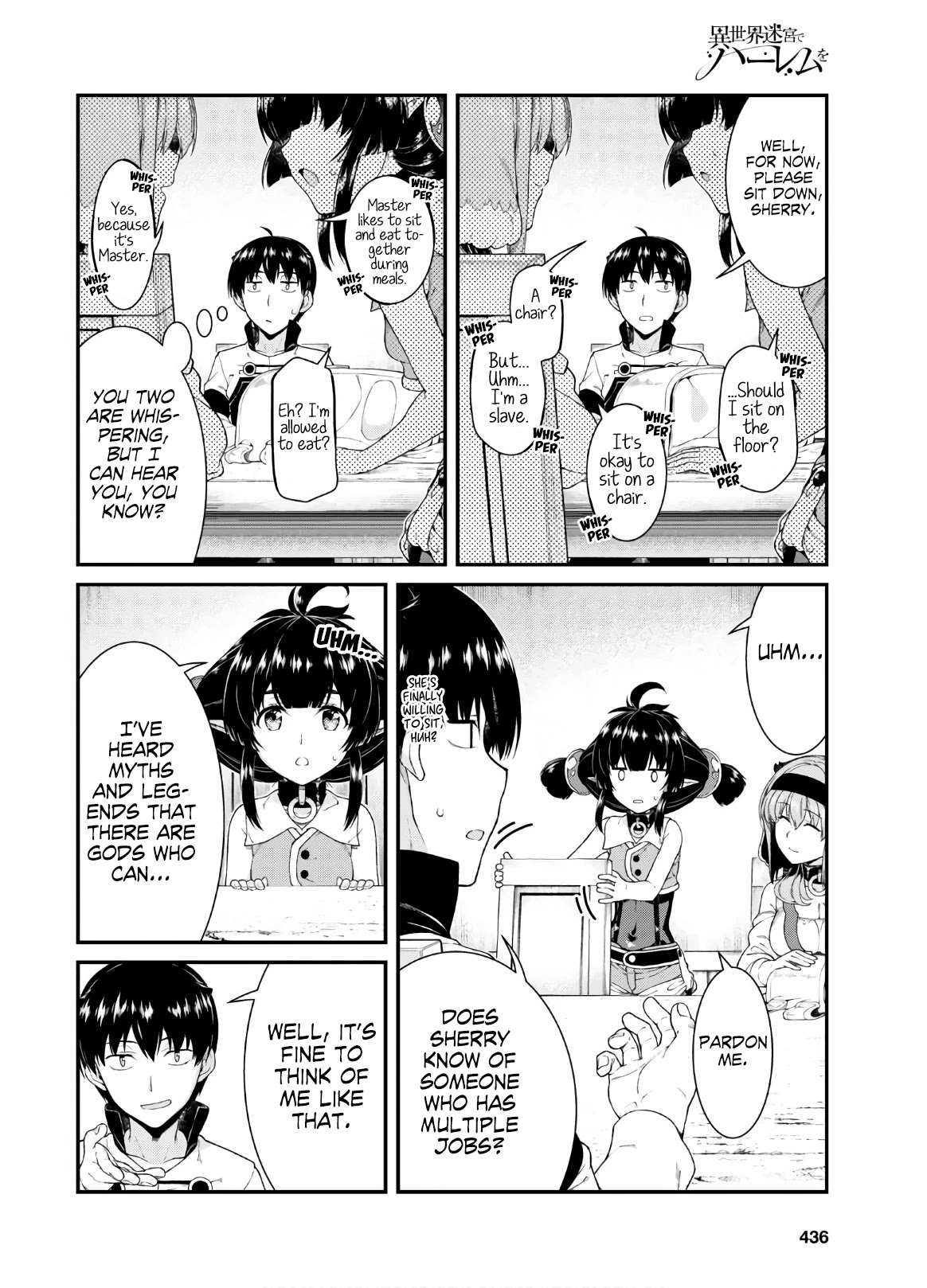 Isekai Meikyuu de Harem wo - Chapter 38 [photo 30] - MangaPorn