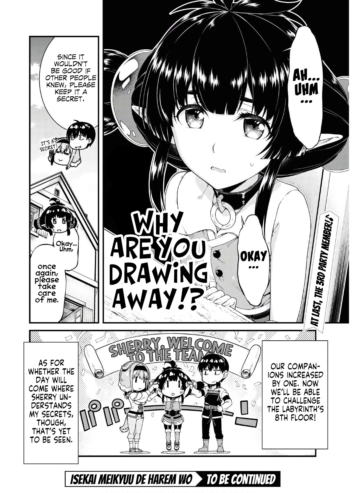 Isekai Meikyuu de Harem wo - Chapter 38 [photo 34] - MangaPorn