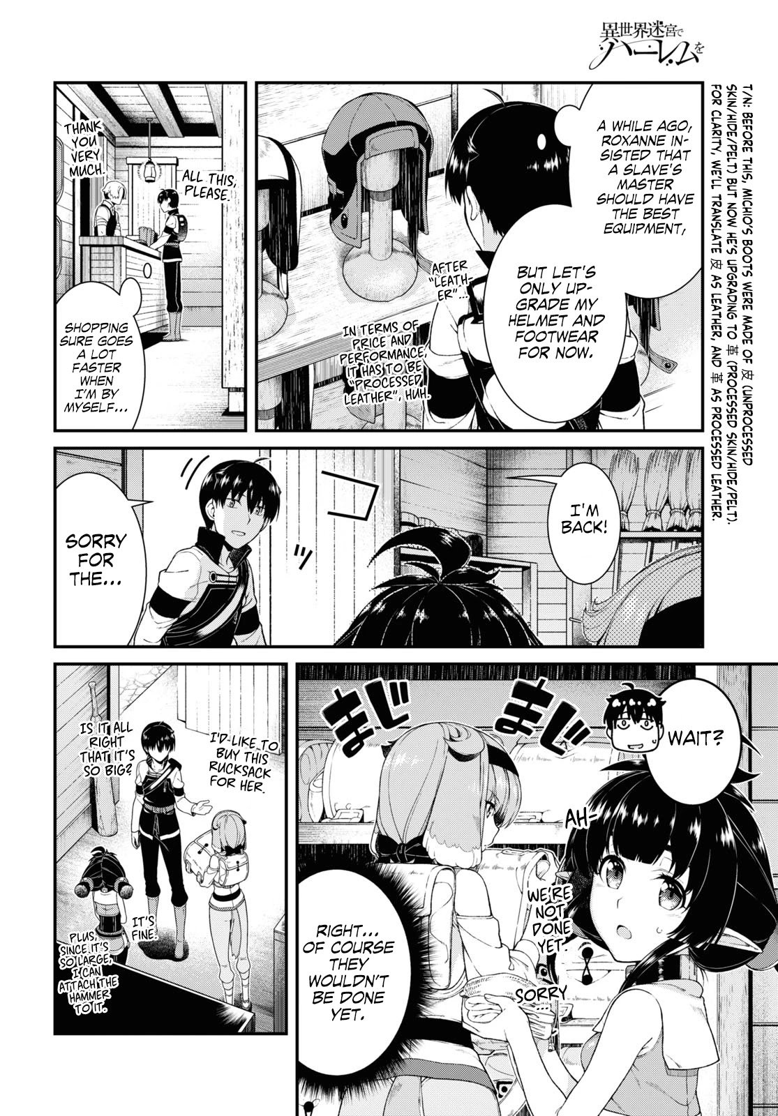 Isekai Meikyuu de Harem wo - Chapter 39 [photo 7] - MangaPorn