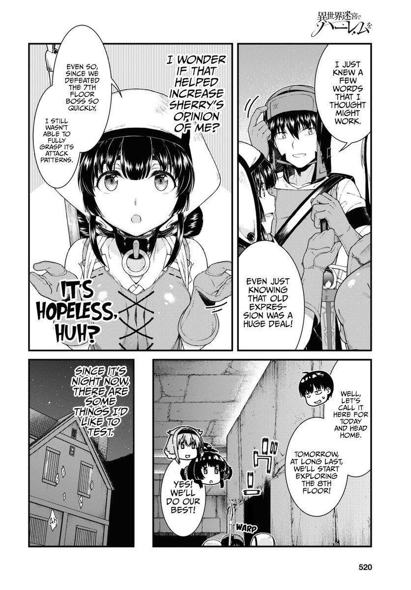 Isekai Meikyuu de Harem wo - Chapter 50 [photo 10] - MangaPorn