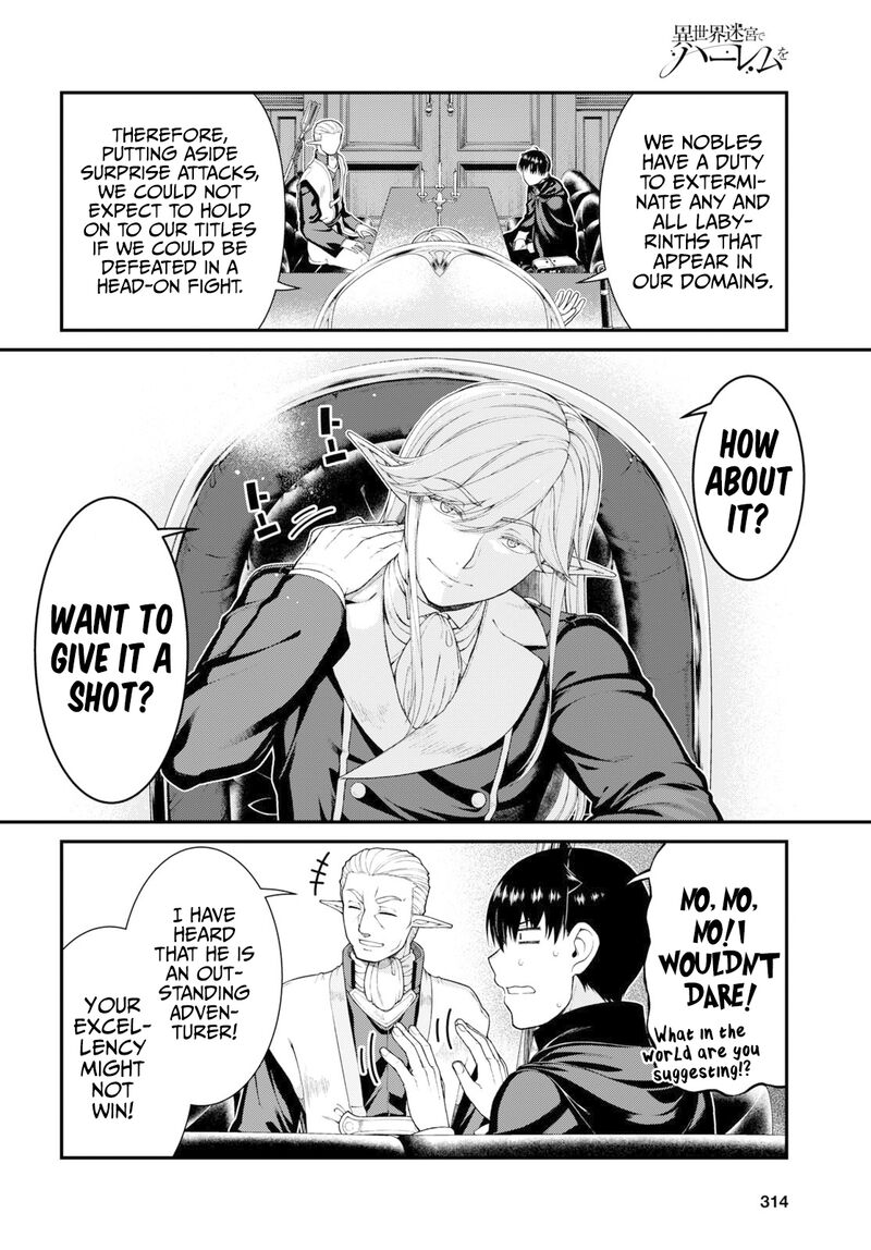 Isekai Meikyuu de Harem wo - Chapter 64 [photo 4] - MangaPorn