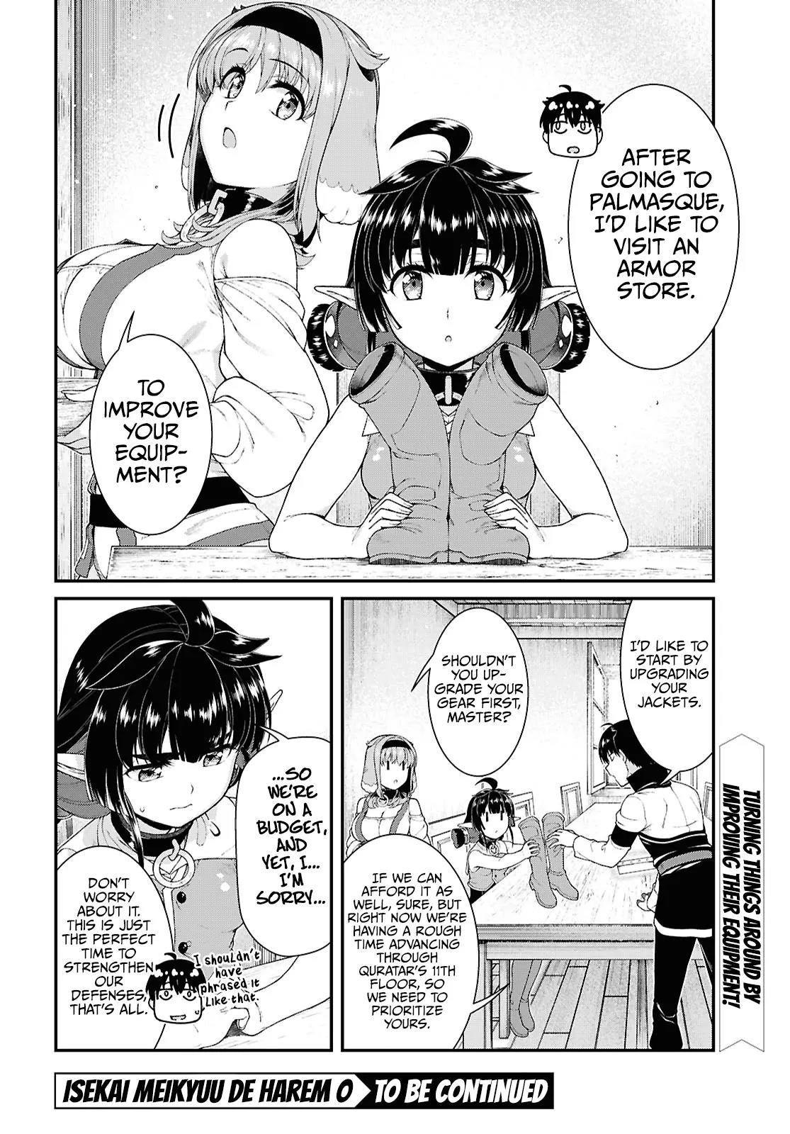 Isekai Meikyuu de Harem wo - Chapter 85 [photo 17] - MangaPorn