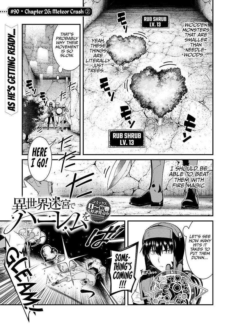 Isekai Meikyuu de Harem wo - Chapter 90 [photo 1] - MangaPorn