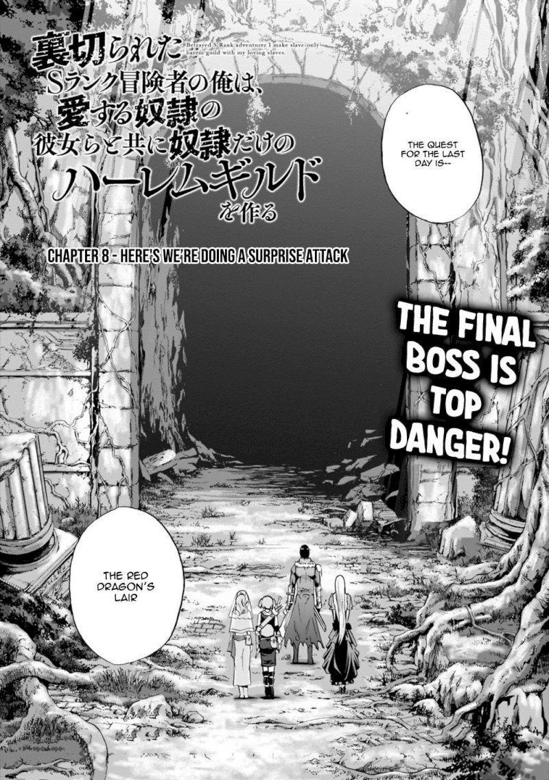 Uragirareta S Rank Boukensha no Ore wa, Aisuru Dorei no Kanojora to Tomoni Dorei dake no Harem Guild o Tsukuru - Chapter 8 [photo 3] - MangaPorn