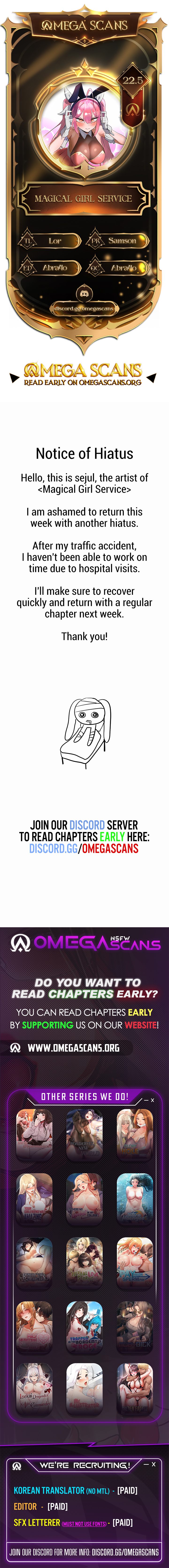 Magical Girl Service - Chapter 22.5 [photo 1] - MangaPorn