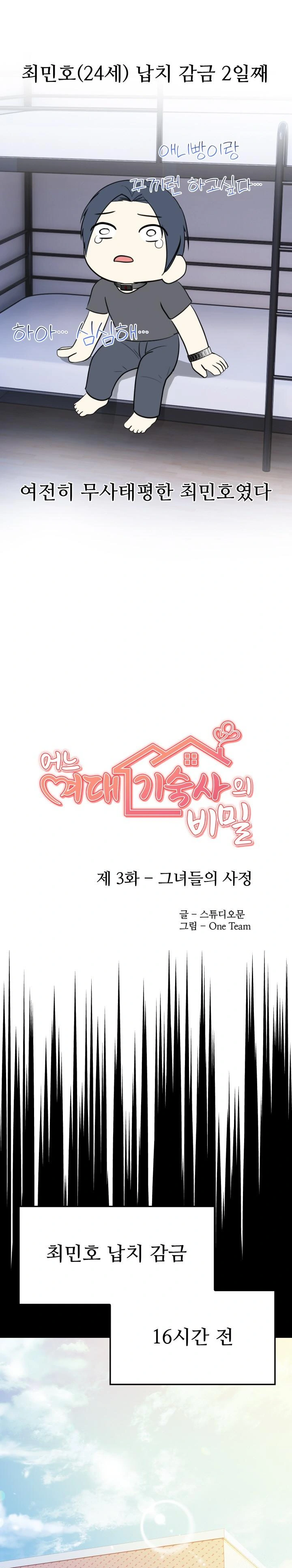 Secrets of a Women’s College Dormitory Raw - Chapter 3 [photo 1] - MangaPorn