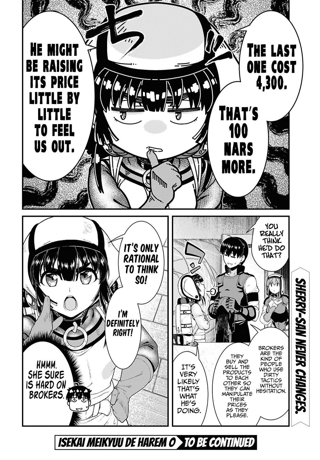 Isekai Meikyuu de Harem wo - Chapter 93 [photo 13] - MangaPorn