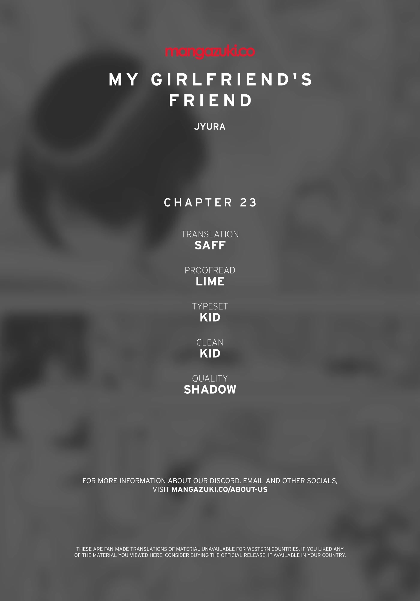 My Girlfriend’s Friend - Chapter 23 [photo 1] - MangaPorn