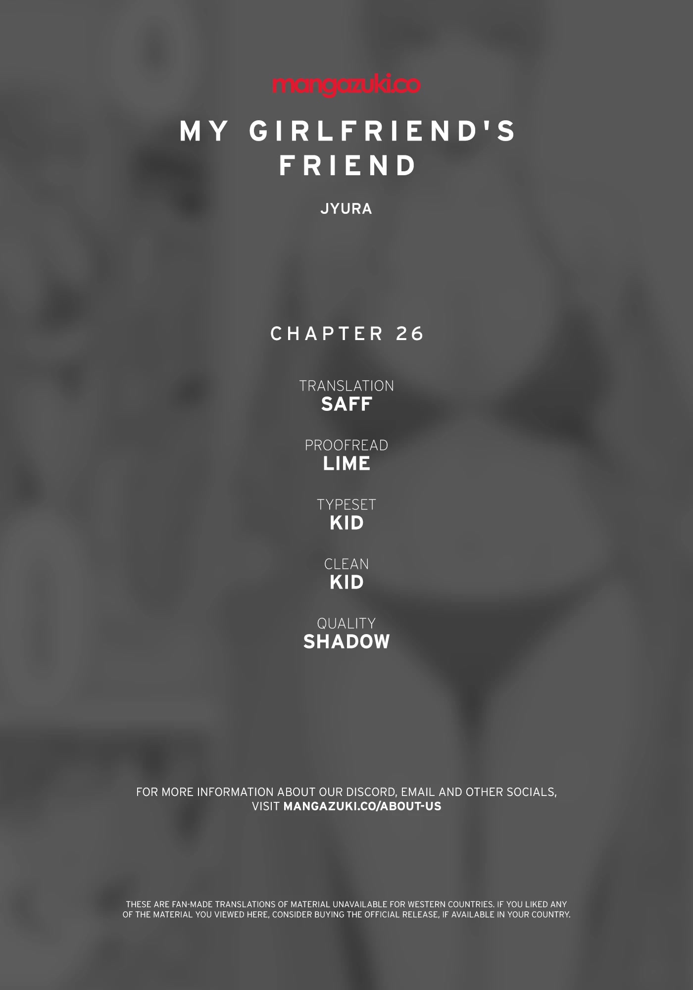 My Girlfriend’s Friend - Chapter 26 [photo 1] - MangaPorn
