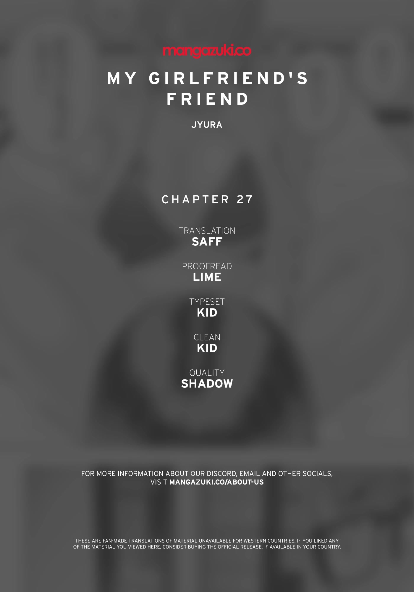 My Girlfriend’s Friend - Chapter 27 [photo 1] - MangaPorn