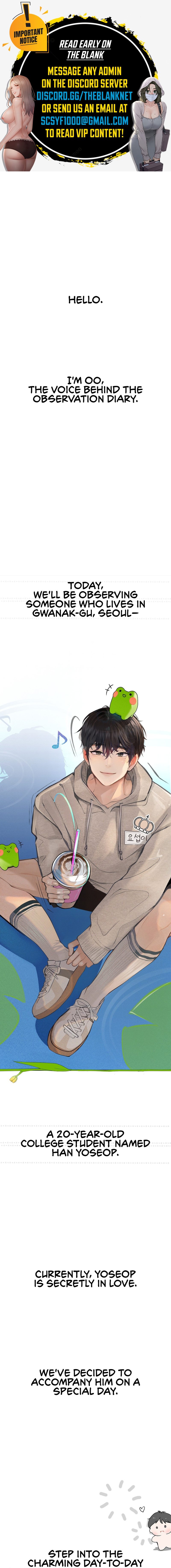 Observation Diary - Chapter 16 [photo 1] - MangaPorn