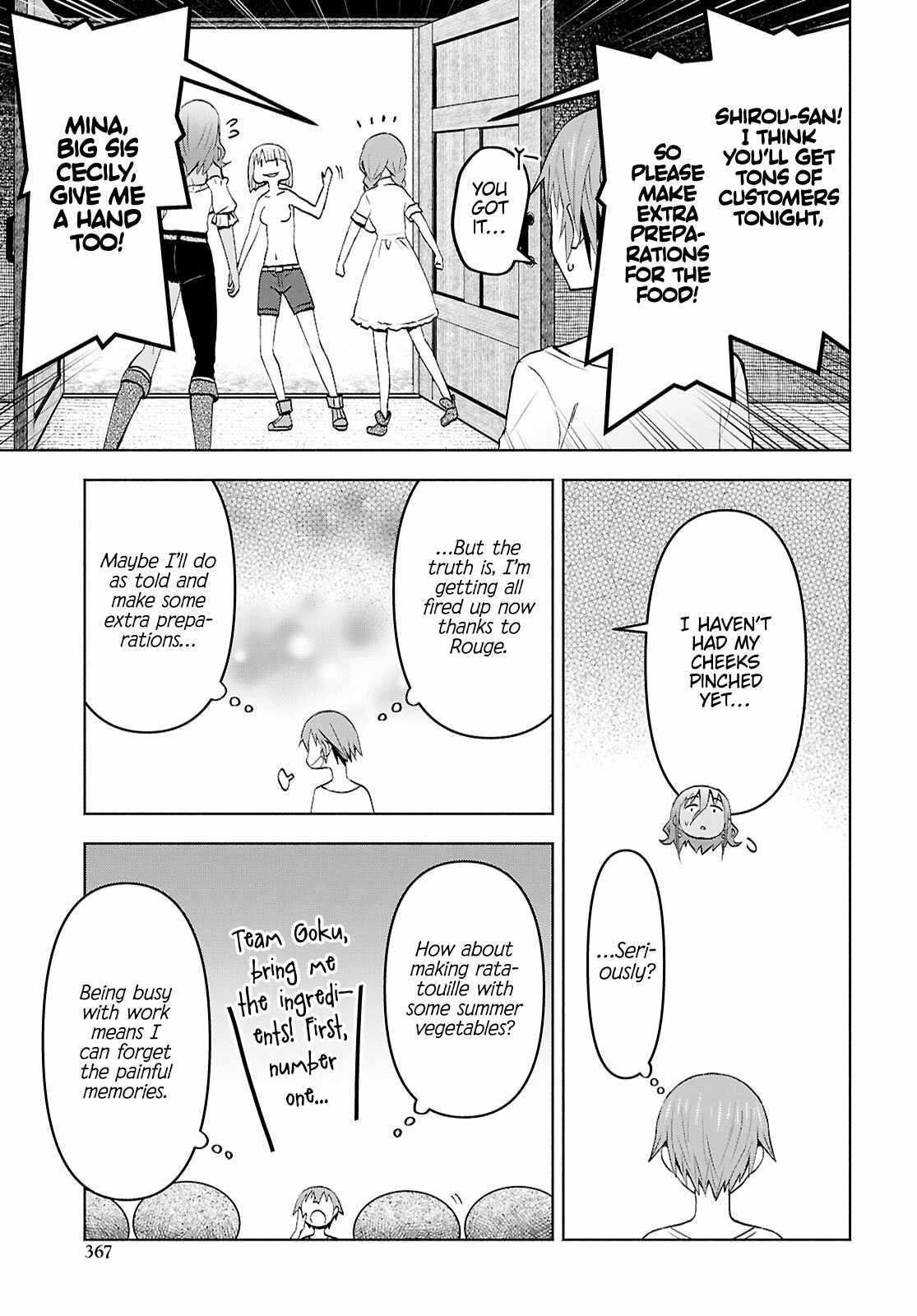 Dungeon Tou de Yadoya wo Yarou! Souzou Mahou wo Moratta Ore no Hosoude Hanjouki - Chapter 46 [photo 11] - MangaPorn