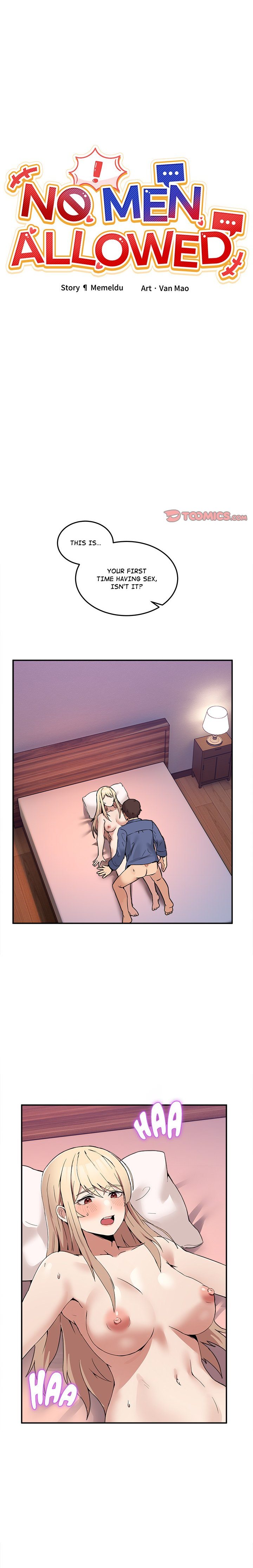 No Men Allowed - Chapter 6 [photo 1] - MangaPorn