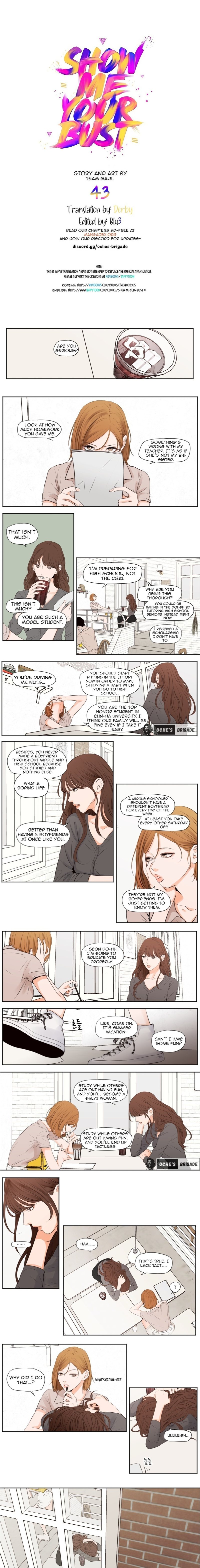 Show Me Your Bust - Chapter 43 [photo 1] - MangaPorn