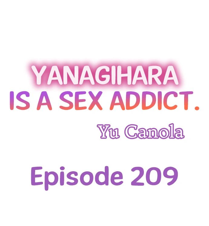 Yanagihara Is a Sex Addict - Chapter 209 [photo 1] - MangaPorn