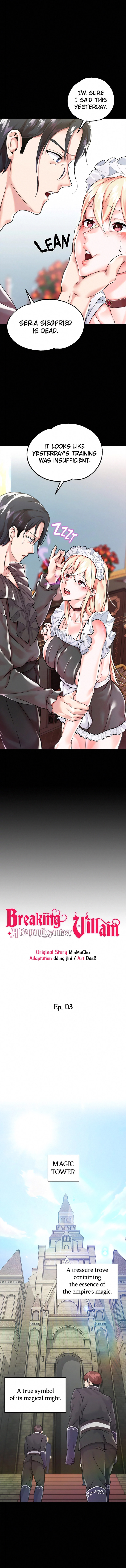 Breaking A Romantic Fantasy Villain - Chapter 3 [photo 1] - MangaPorn