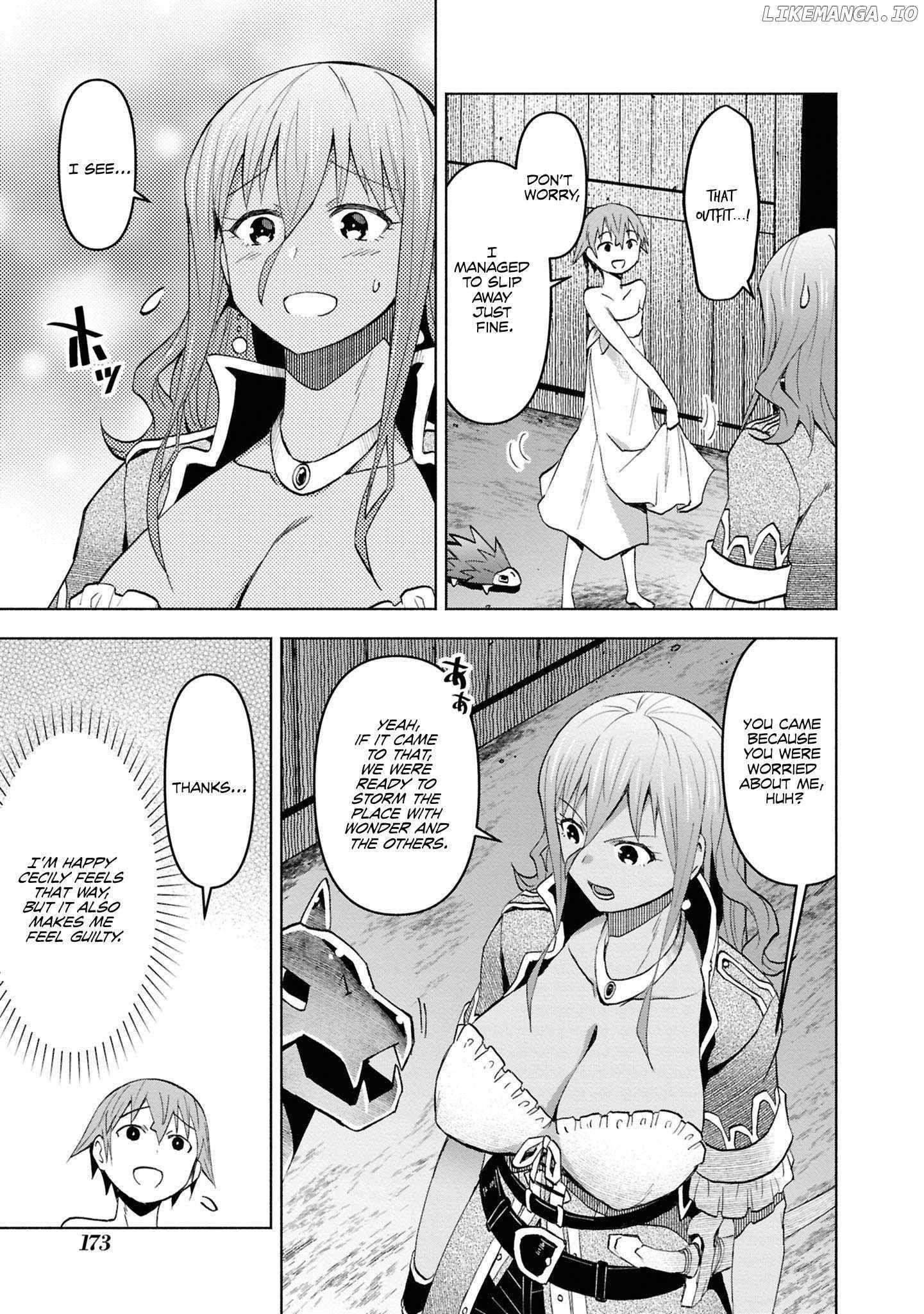 Dungeon Tou de Yadoya wo Yarou! Souzou Mahou wo Moratta Ore no Hosoude Hanjouki - Chapter 48 [photo 28] - MangaPorn
