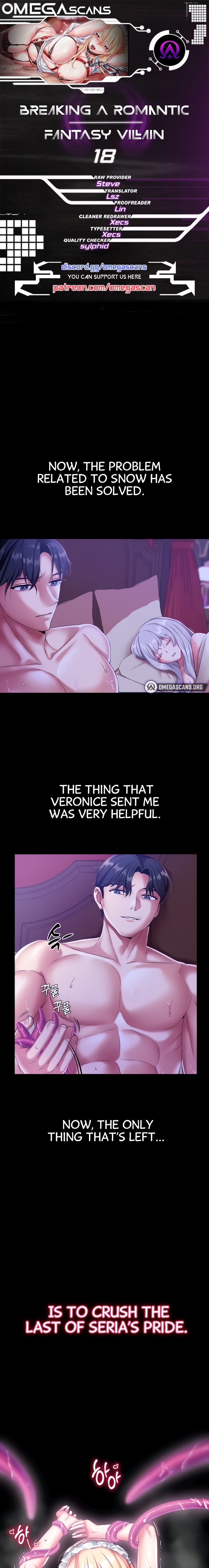 Breaking A Romantic Fantasy Villain - Chapter 18 [photo 1] - MangaPorn