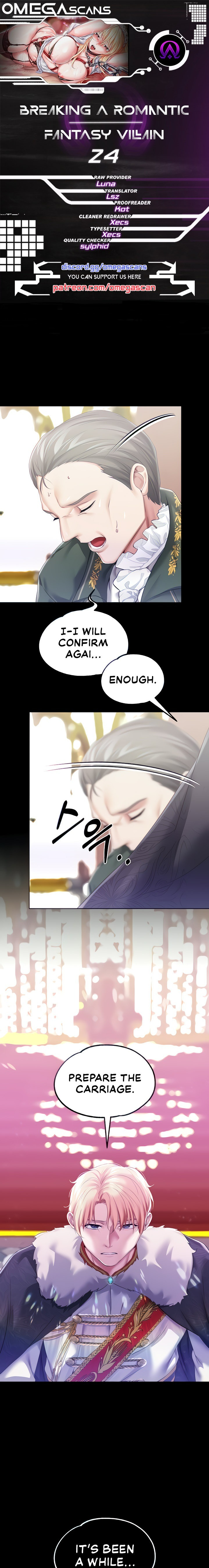 Breaking A Romantic Fantasy Villain - Chapter 24 [photo 1] - MangaPorn