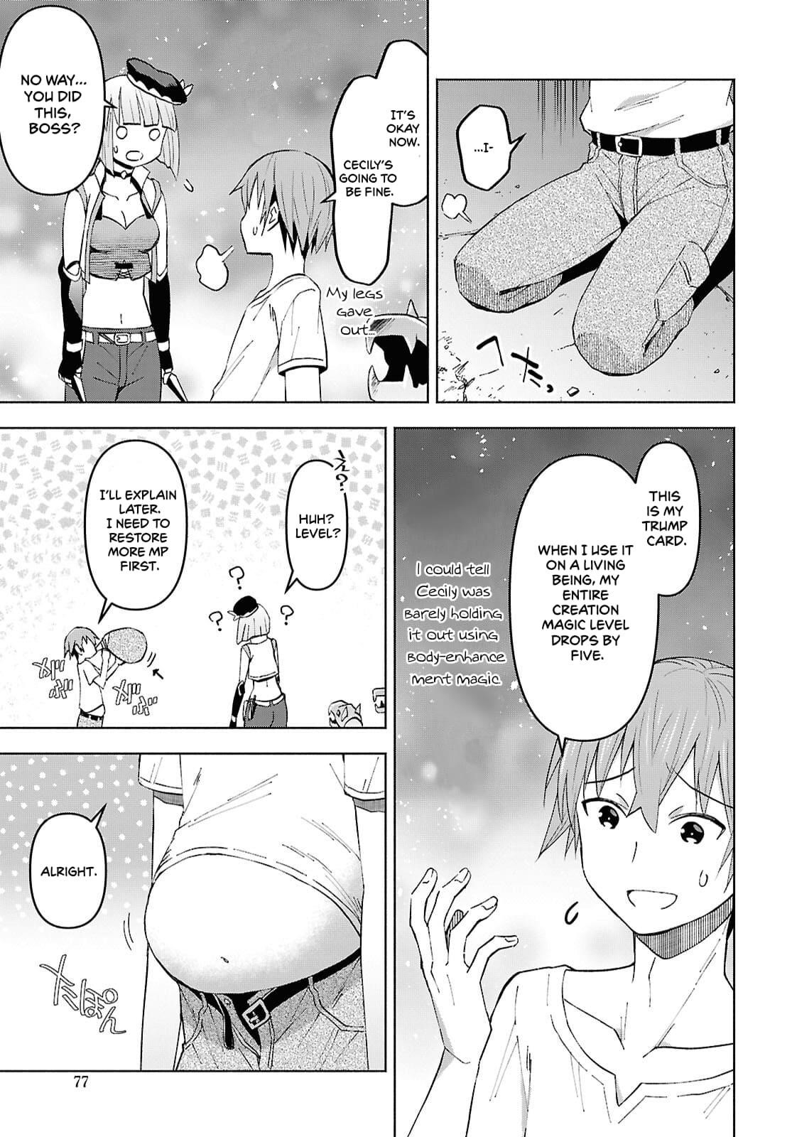 Dungeon Tou de Yadoya wo Yarou! Souzou Mahou wo Moratta Ore no Hosoude Hanjouki - Chapter 51 [photo 10] - MangaPorn