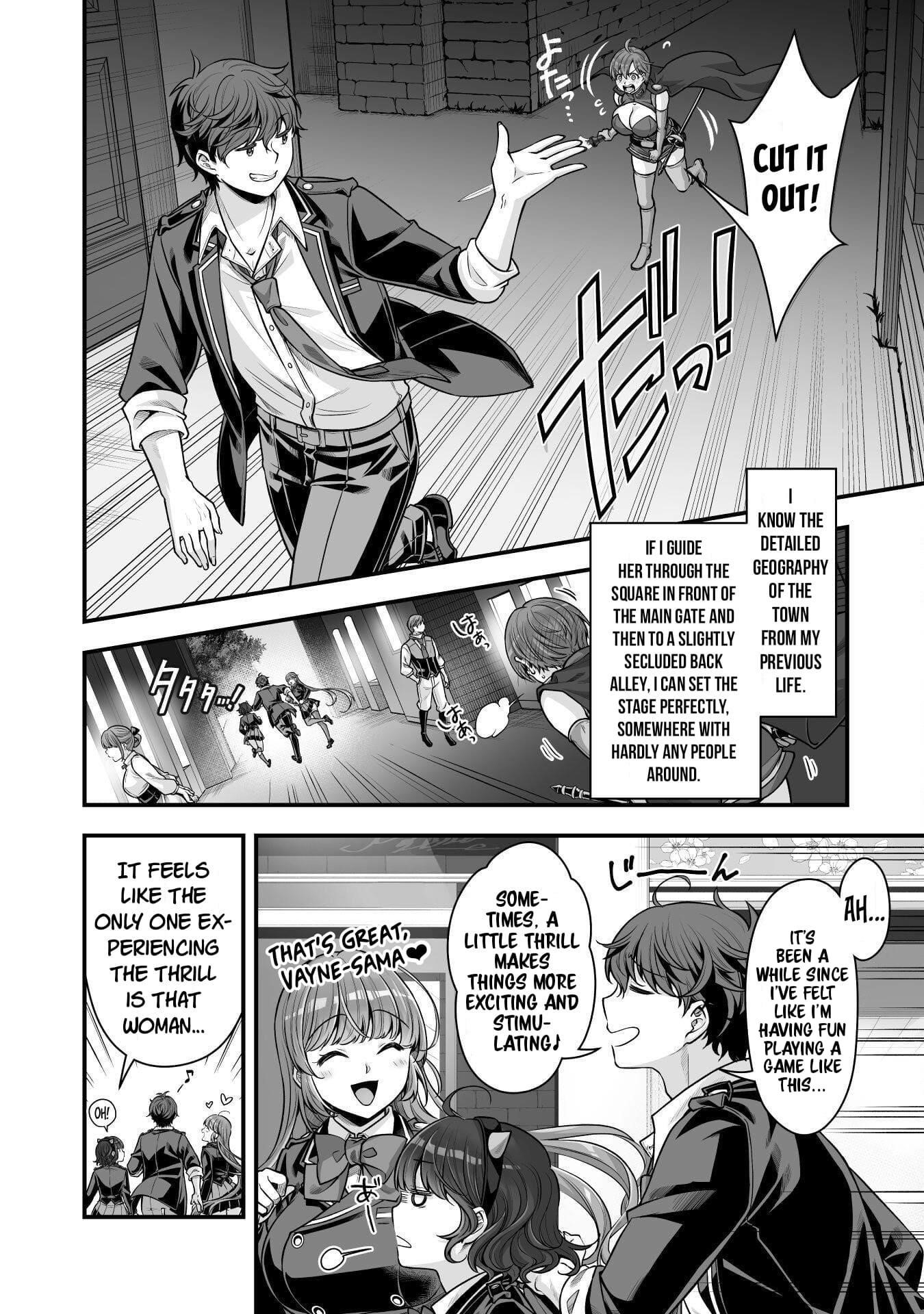 When I Was Playing Eroge With VR, I Was Reincarnated In A Different World, I Will Enslave All The Beautiful Demon Girls ~Crossout Saber~ - Chapter 19 [photo 19] - MangaPorn