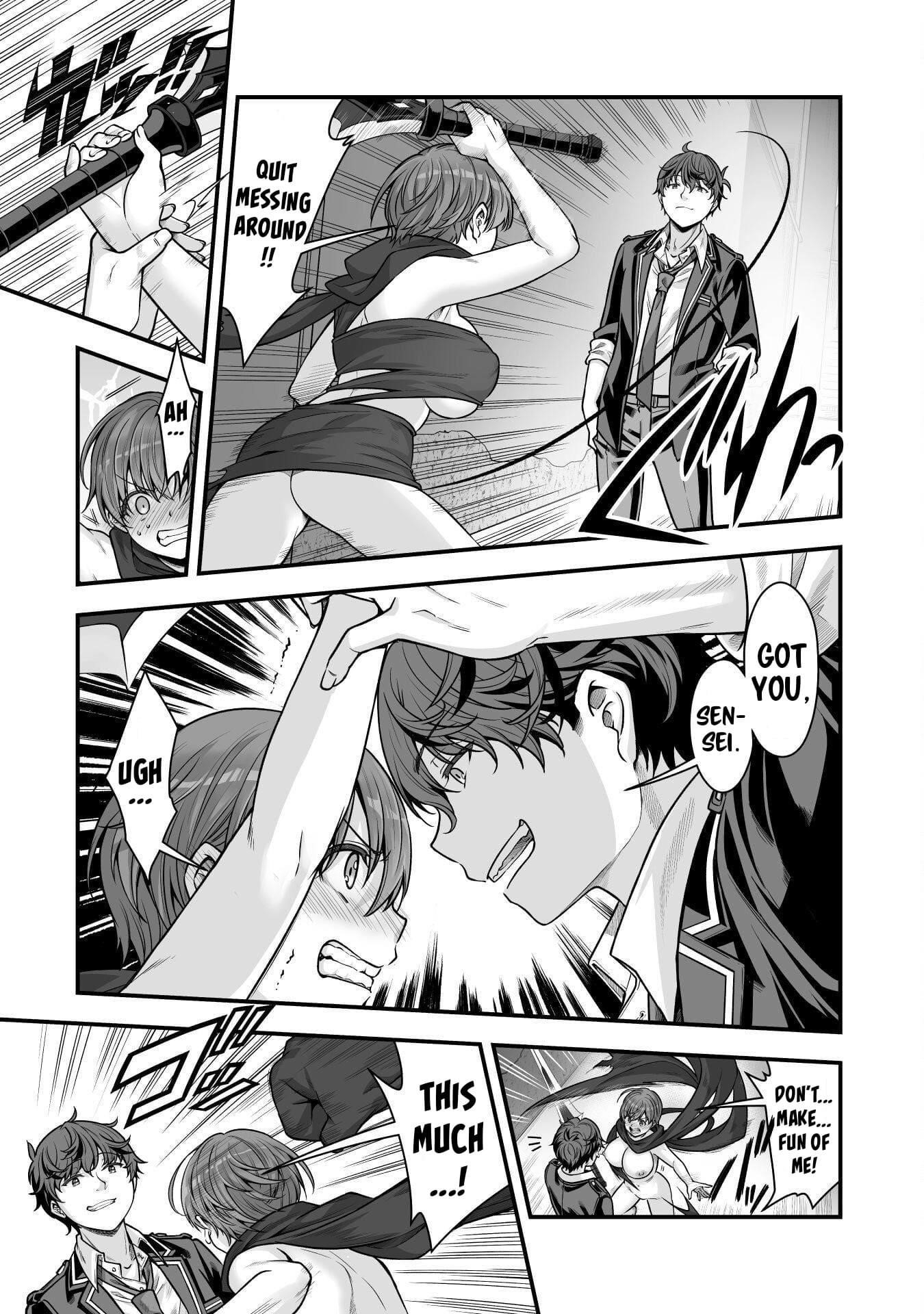 When I Was Playing Eroge With VR, I Was Reincarnated In A Different World, I Will Enslave All The Beautiful Demon Girls ~Crossout Saber~ - Chapter 19 [photo 26] - MangaPorn