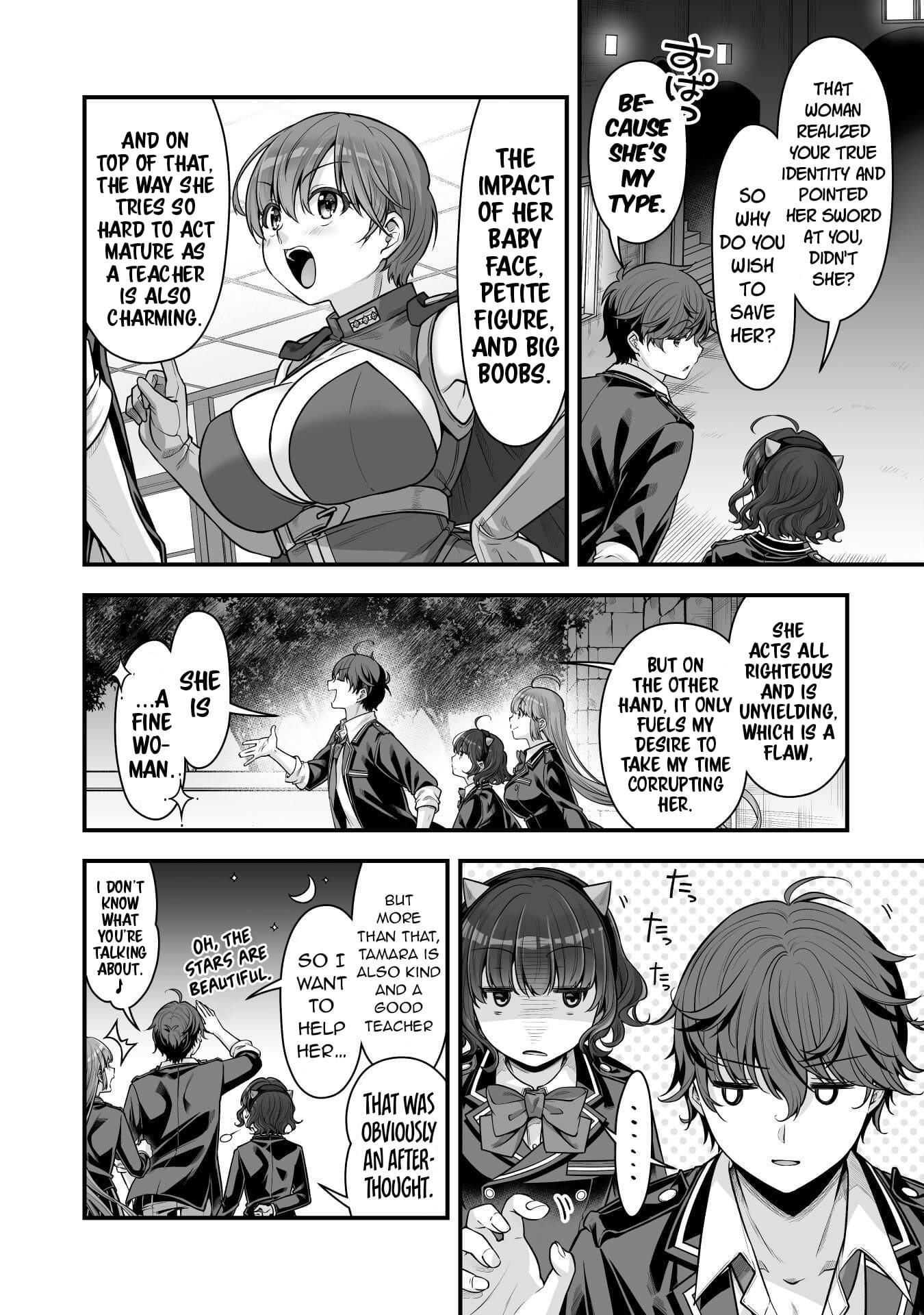 When I Was Playing Eroge With VR, I Was Reincarnated In A Different World, I Will Enslave All The Beautiful Demon Girls ~Crossout Saber~ - Chapter 19 [photo 3] - MangaPorn