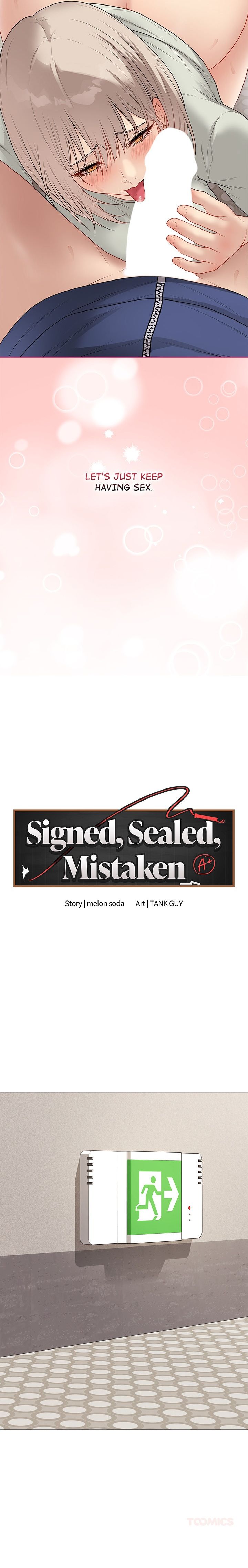 Signed, Sealed, Mistaken - Chapter 28 [photo 2] - MangaPorn